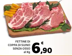 Conad Superstore Fettine di coppa di suino senza osso offerta