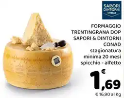Conad Superstore Formaggio Trentingrana DOP Sapori & Dintorni offerta
