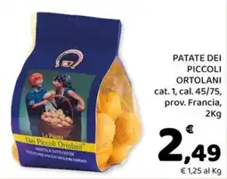 Conad Superstore Patate dei Piccoli Ortolani offerta