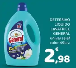 Conad Superstore Detersivo liquido lavatrice General universale offerta