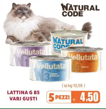 Vellutata Natural Code