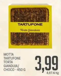 Supermercati Piccolo Motta tartufone torta gianduia offerta