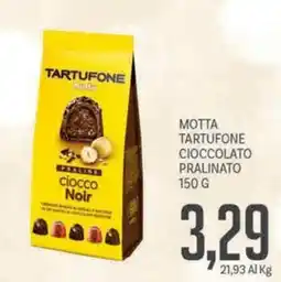 Supermercati Piccolo Motta tartufone cioccolato pralinato offerta