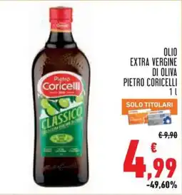 Conad City Olio extra vergine di oliva Pietro Coricelli offerta