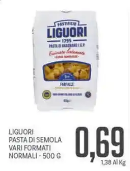 Supermercati Piccolo Liguori pasta di semola offerta