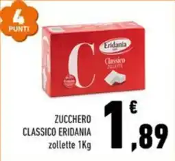 Conad Superstore Zucchero classico Eridania offerta