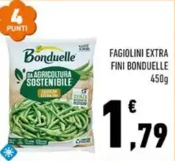 Conad Superstore Fagiolini extra fini Bonduelle offerta