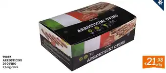 Arrosticini ovino Baldi Carni