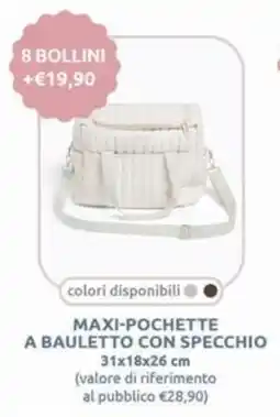 Smoll Maxi-pochette a bauletto con specchio offerta