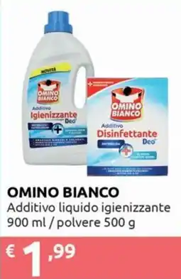 Smoll Omino Bianco Additivo liquido igienizzante offerta