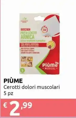 Smoll Piùme Cerotti dolori muscolari offerta