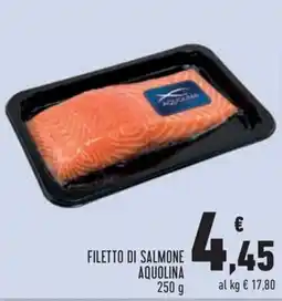 Conad City Filetto di salmone Aquolina offerta