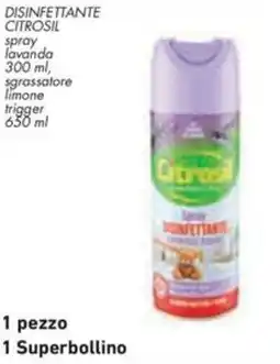 Conad City Disinfettante Citrosil offerta