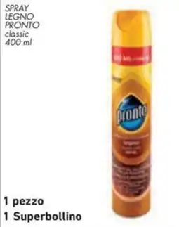 Conad City Spray legno pronto classic offerta