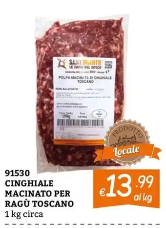Polpa macinata di cinghiale toscano