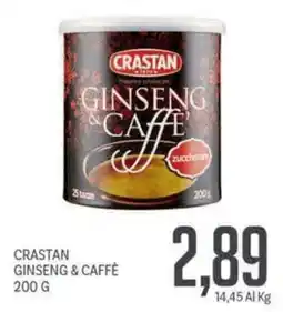 Supermercati Piccolo Crastan Ginseng & Caffé offerta