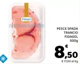 Conad Superstore Pesce spada trancio Fidagel offerta