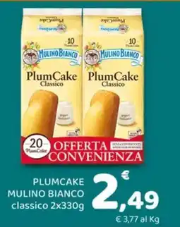Conad Superstore PlumCake classico Mulino Bianco offerta