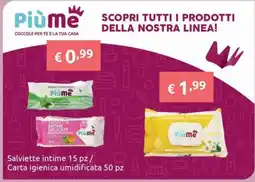 Smoll Salviette intime Piùme offerta