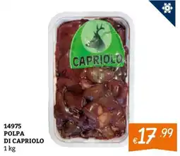 Zona Polpa di capriolo offerta