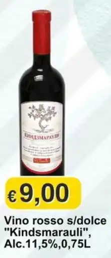 Mix Markt Vino rosso s/dolce "Kindsmarauli" offerta