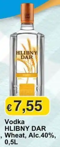 Mix Markt Vodka HLIBNY DAR offerta