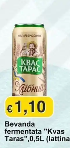 Mix Markt Bevanda fermentata "Kvas Taras" offerta