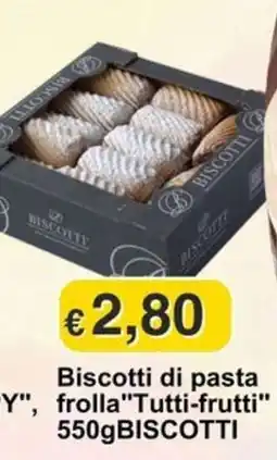 Mix Markt Biscotti di pasta frolla Tutti-frutti offerta