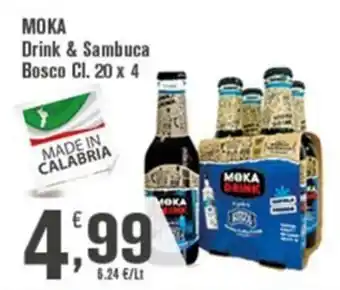 Moka Drink & Sambuca Bosco