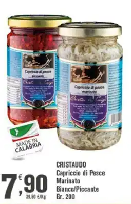 Conté Supermercati Cristaudo Capriccio di Pesce Marinato Bianco/Piccante offerta