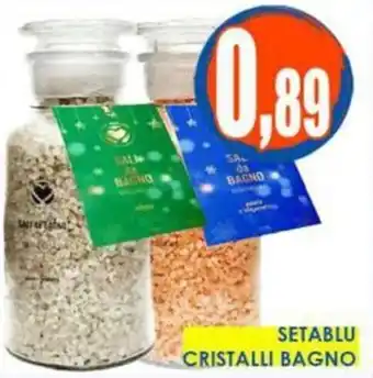 Setablu cristalli bagno