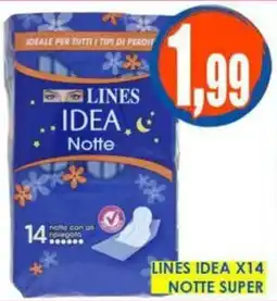 Giunigor Lines idea notte offerta