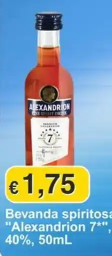 Mix Markt Bevanda spiritosa "Alexandrion 7" offerta