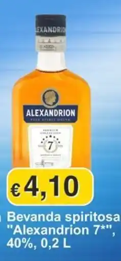 Mix Markt Bevanda spiritosa "Alexandron 7*" offerta