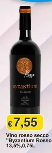 Mix Markt Vino rosso secco Byzantium Rosso offerta