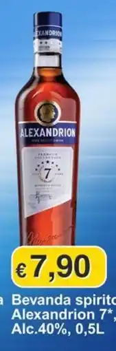 Mix Markt Bevanda spirituale Alexandrion 7* offerta