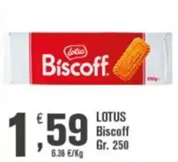 Conté Supermercati LOTUS Biscoff offerta