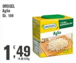 Conté Supermercati Orogel aglio offerta