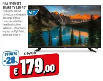 Milia Smart TV LED 40"