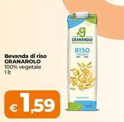 Ipercoop Radenza Bevanda di riso Granarolo offerta