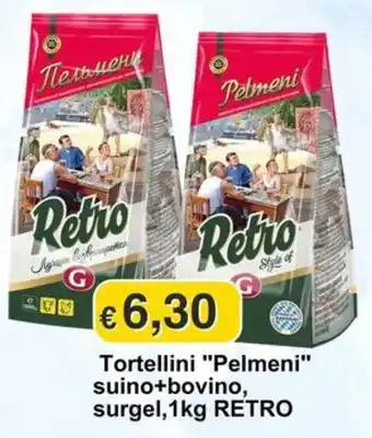 Tortellini "Pelmeni" suino+bovino