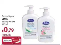 Futura Supermercati Sapone liquido Venus neutro/sensitive offerta