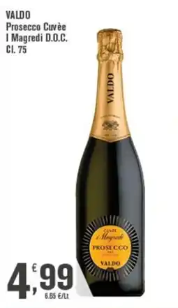 Conté Supermercati Valdo Prosecco Cuvée I Magredi D.O.C. offerta