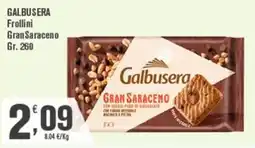 Conté Supermercati Galbusera Frollini Gran Saraceno offerta