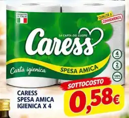 A Casa Mia Caress carta igienica spesa amica offerta