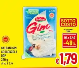 A&O Galbani Gim Gorgonzola DOP offerta