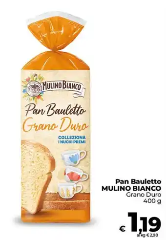 Pan Bauletto Mulino Bianco Grano Duro