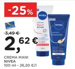 Orvea Crema mani Nivea offerta