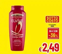 A&O L'Oréal Paris Elvive Color Vive Shampoo Protettivo offerta