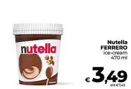 Ipercoop Radenza Nutella ice-cream offerta